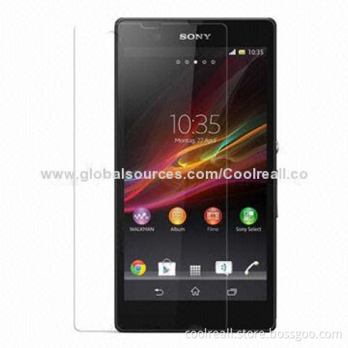 Tempered-glass Screen Protector for Sony L36H, Prevents Cracks and Scratches